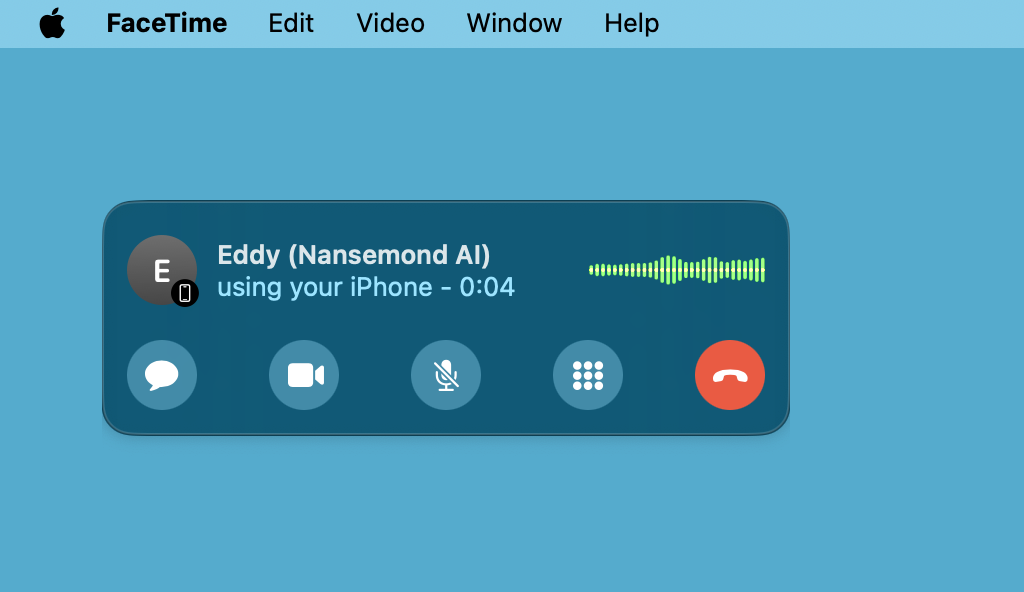 Eddy phone call - AI assistant calling operators